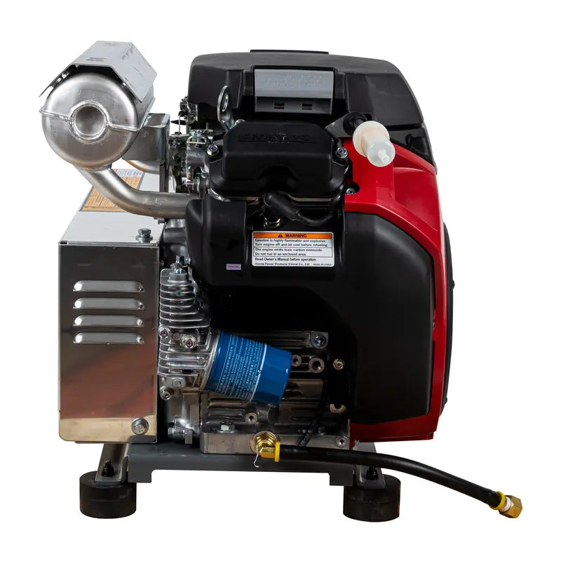3500 PSI 8 GPM Skid Pressure Washer with Electric Start