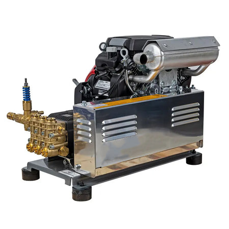 3500 PSI 8 GPM Skid Pressure Washer with Electric Start