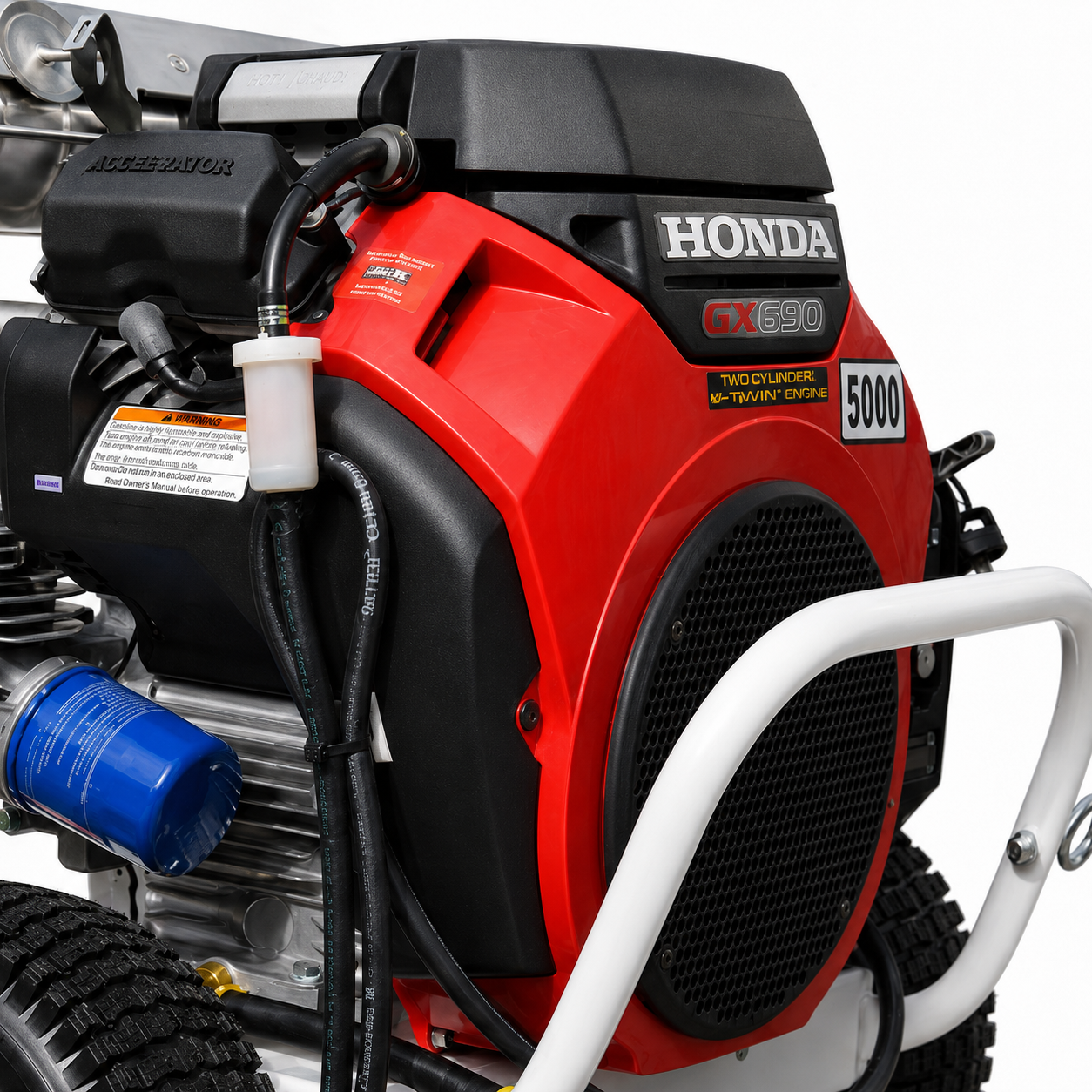 Honda GX engine of 6000 PSI Belt Drive Pressure Washer