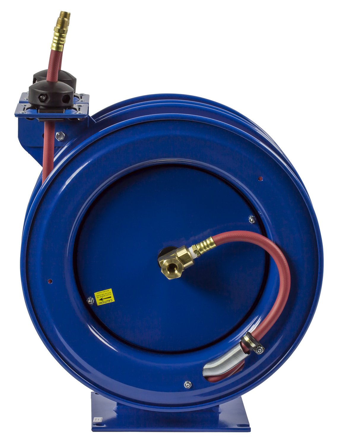 25 FT x 1/4" Spring Driven Dual Retractable Reel with Hose
