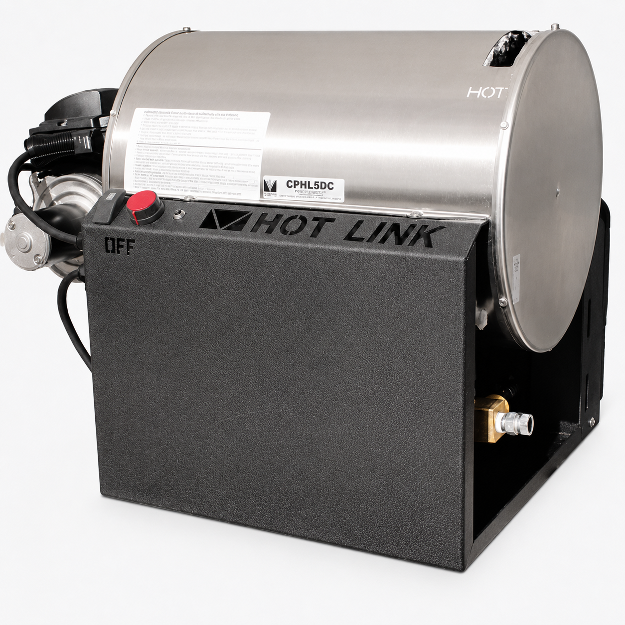 4350 PSI 12v VDC Diesel 3.5GPM Hot Link Hot Water Generator