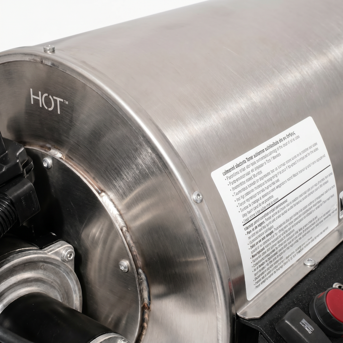 enclosure of the Diesel 5.0GPM Hot Link Hot Water Generator
