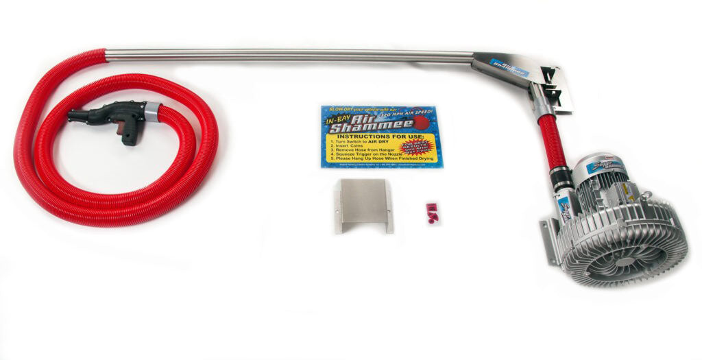 Hand Held Dryer System for Car Wash Bay