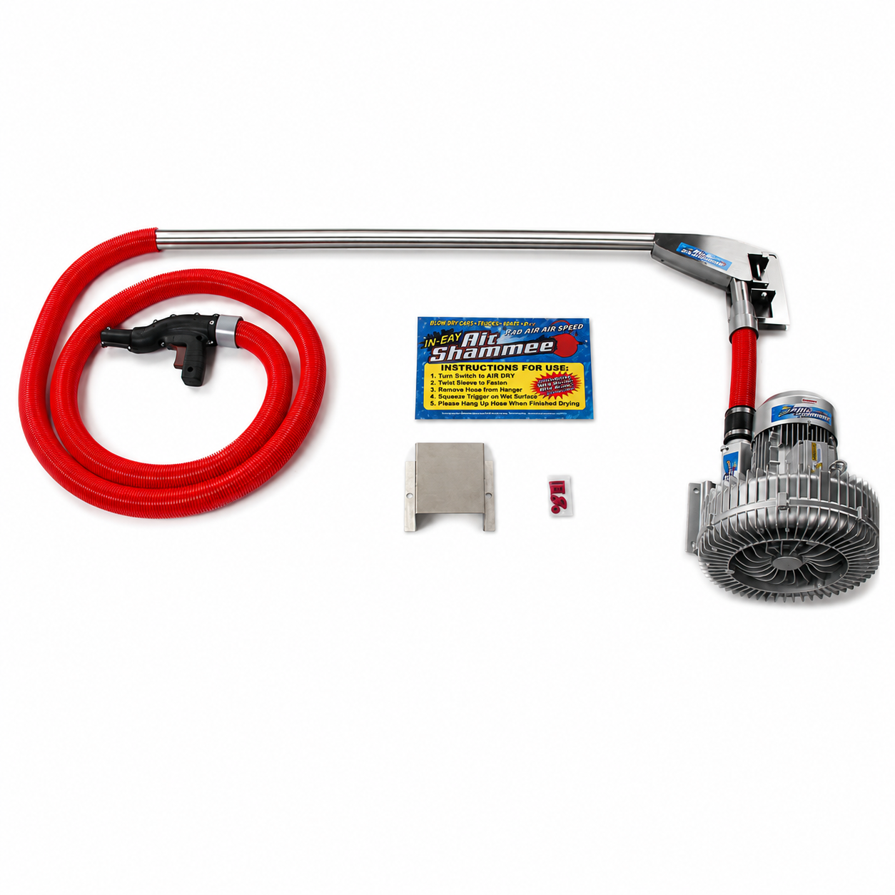 Hand Held Dryer System for Car Wash Bay