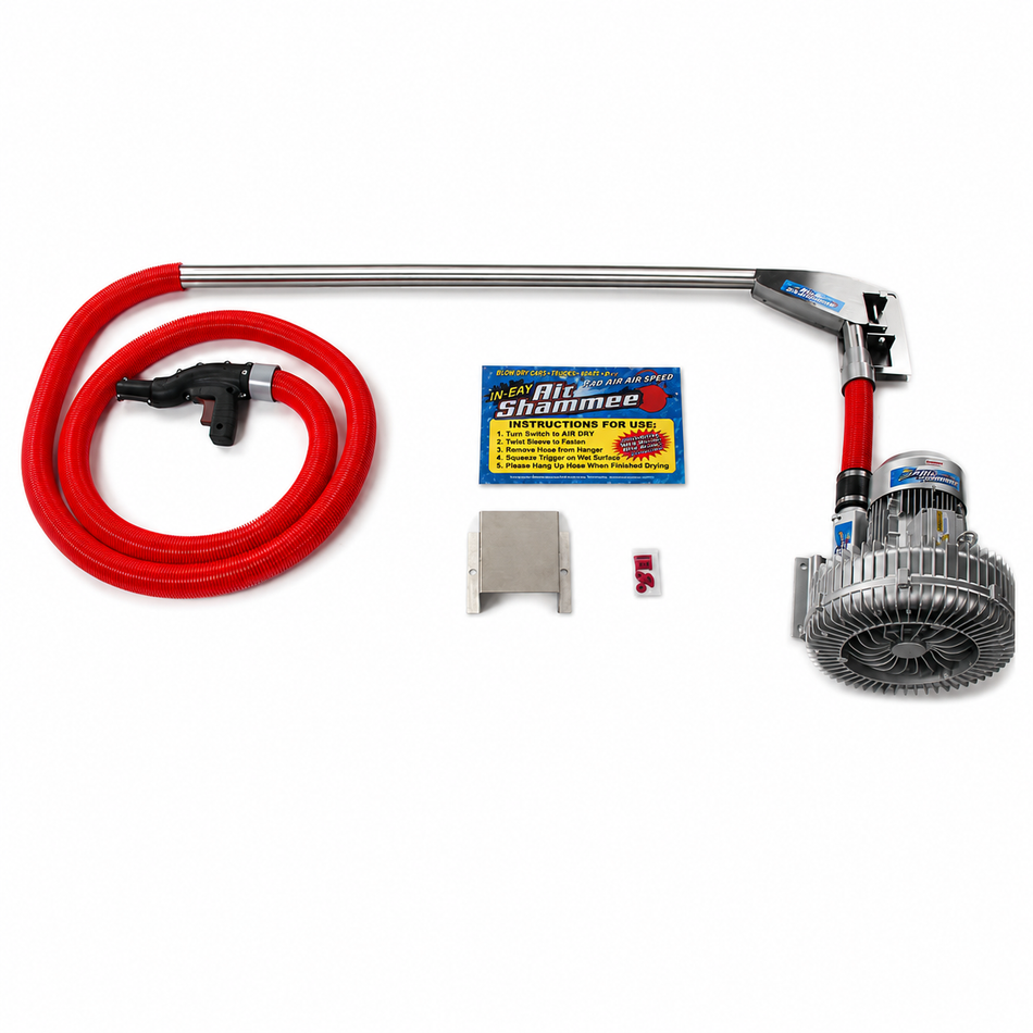 Hand Held Dryer System for Car Wash Bay