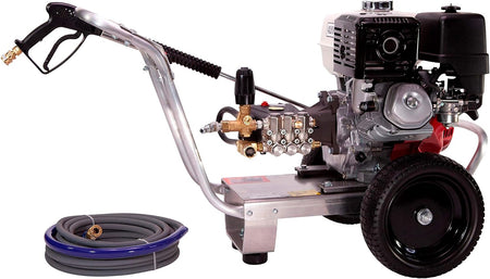 4200 PSI @ 4GPM Eagle II Series Cold Water Direct Drive Pressure Washer GX390 Honda Engine, Viper Pump