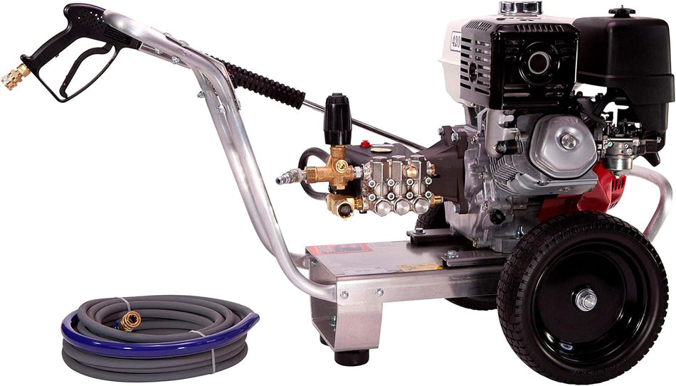 4200 PSI @ 4GPM Eagle II Series Cold Water Direct Drive Pressure Washer GX390 Honda Engine, Viper Pump