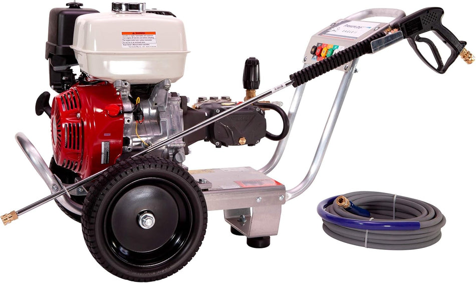 4200 PSI @ 4GPM Eagle II Series Cold Water Direct Drive Pressure Washer GX390 Honda Engine, Viper Pump