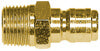 1/2" MNPT to Quick-Connect Brass Coupler