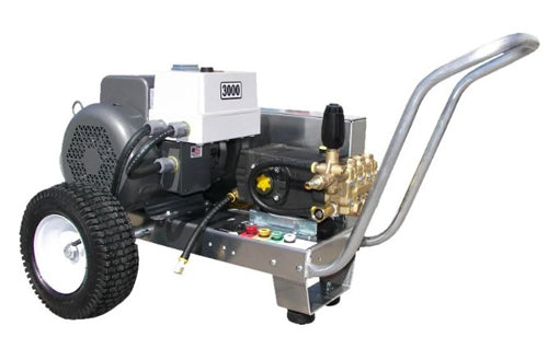 3000 PSI 7.5HP 4GPM Electric V-Belt Drive General Pump 230v / 3ph / 17amp