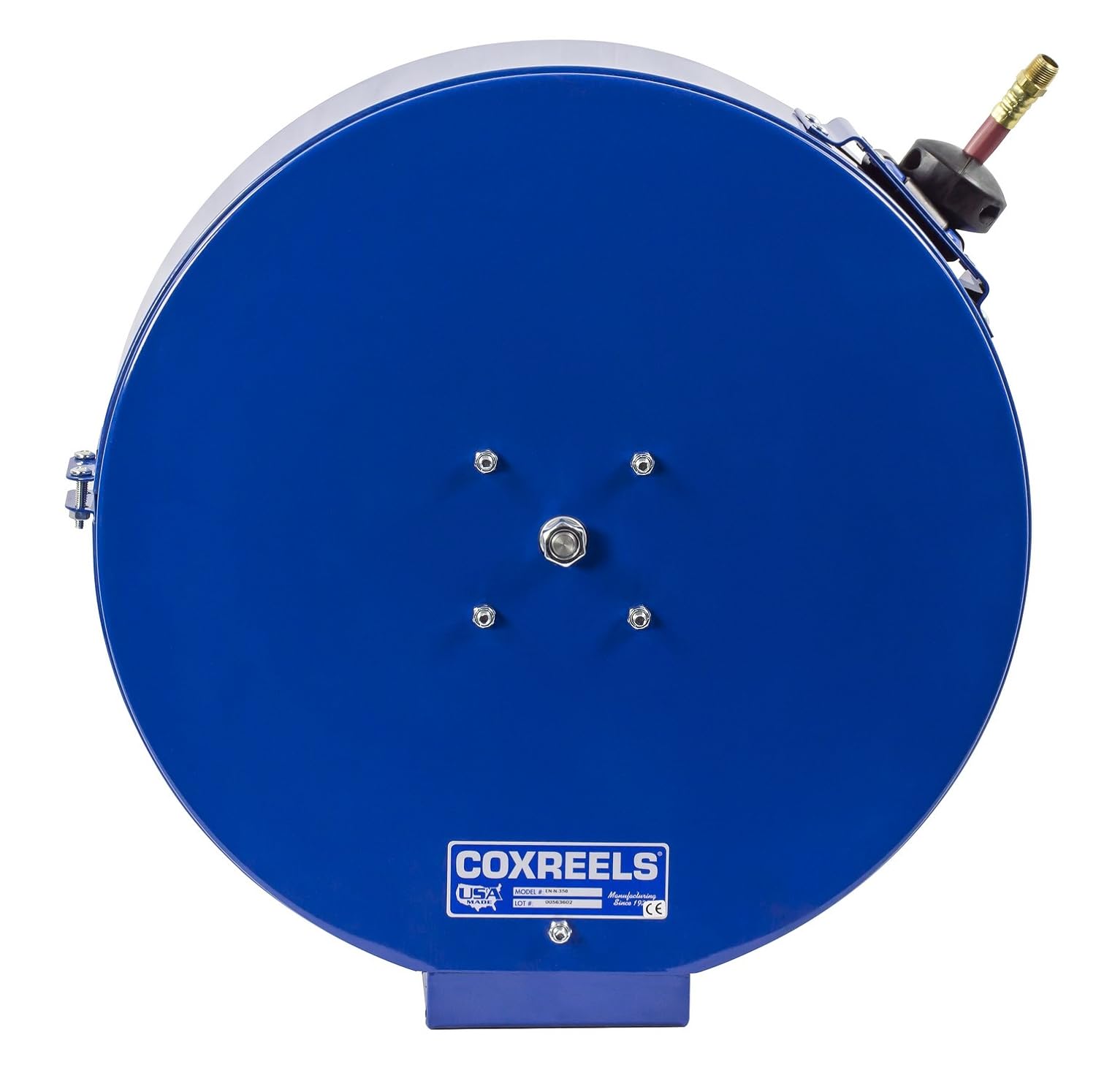 50 FT x 1/4" Spring Driven Enclosed Automatic Reel with Hose