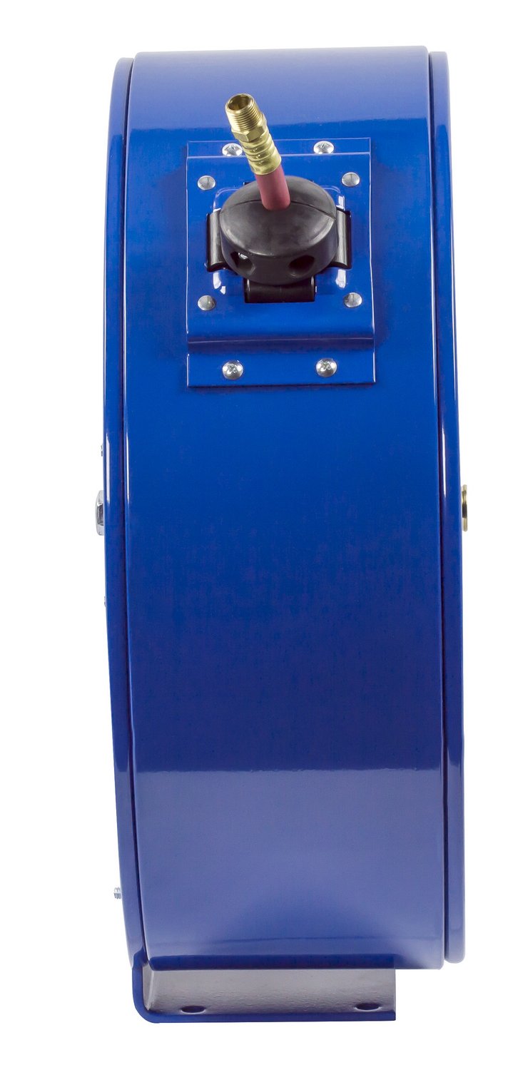 50 FT x 3/8" Spring Driven Enclosed Automatic Reel with Hose