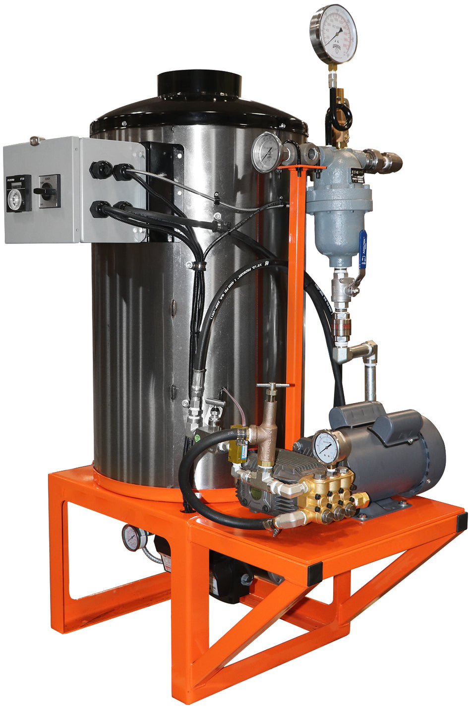 Oil Fired Dry Steam Generator - 800,000 BTU 2 HP 110V-1PH