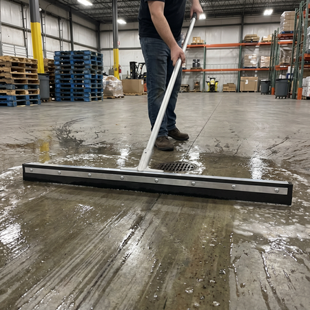 48" Straight Double Foam Squeegee