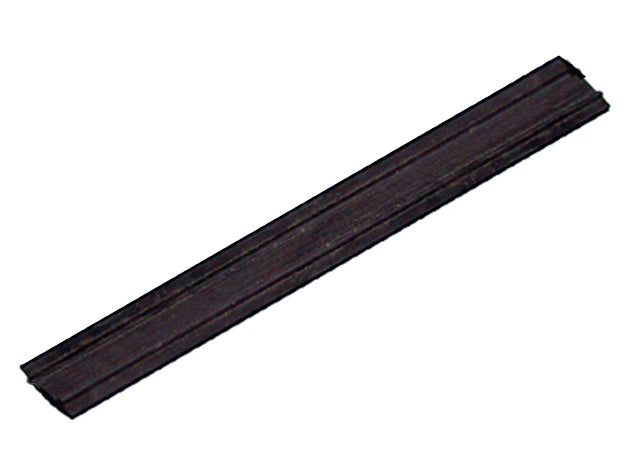 6" Black EPDM Blend Rubber Squeegee Refill