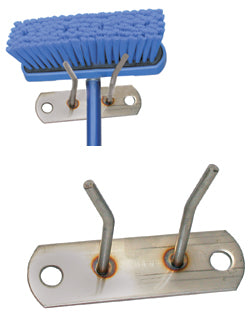 5" x 1-1/2" Stainless Steel Brush Hook