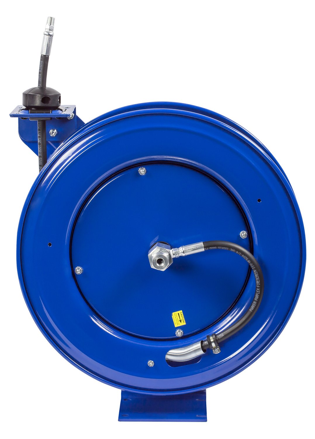 50 FT x 3/8" Spring Driven Automatic Hose Reel with Hose