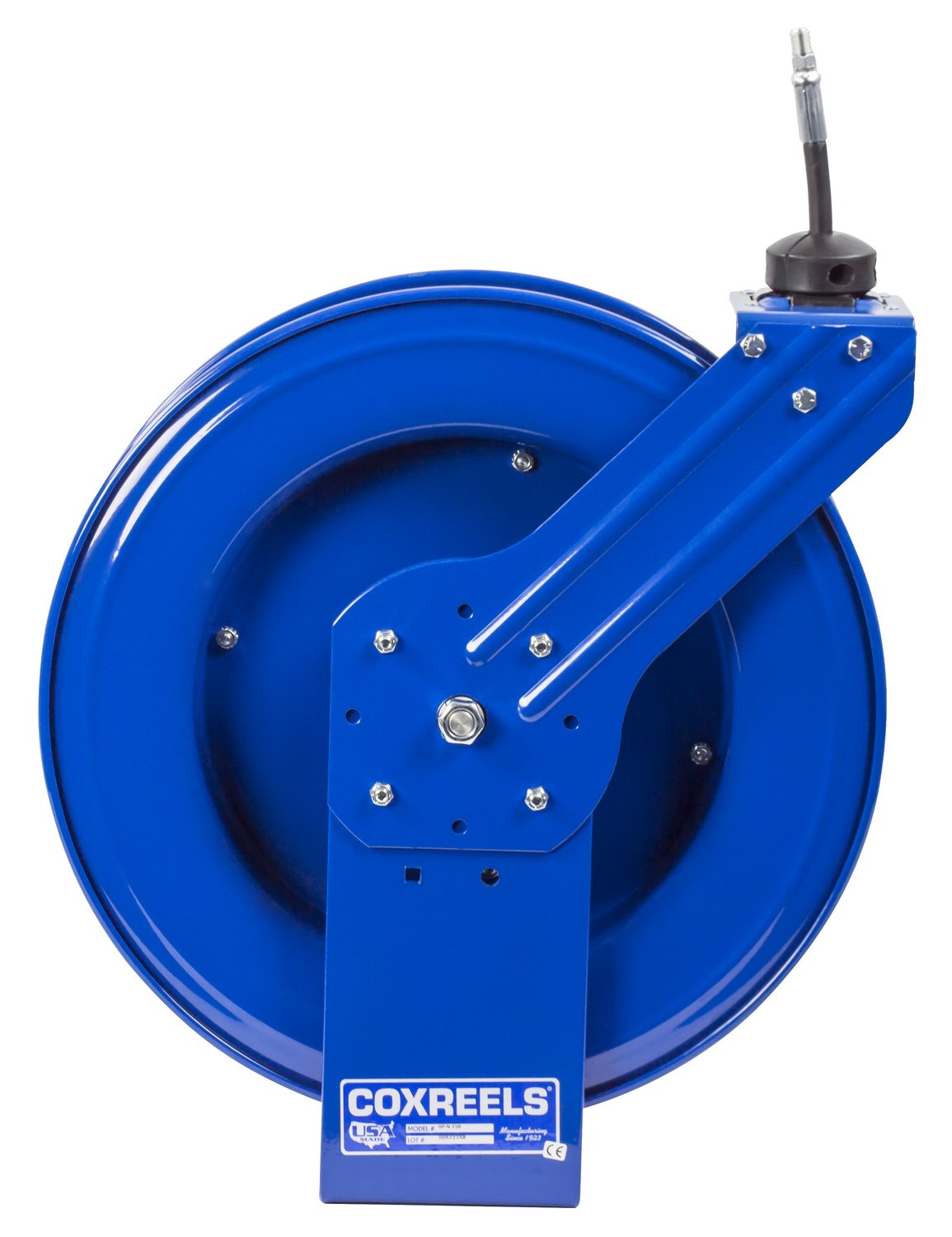 50 FT x 3/8" Spring Driven Automatic Hose Reel with Hose