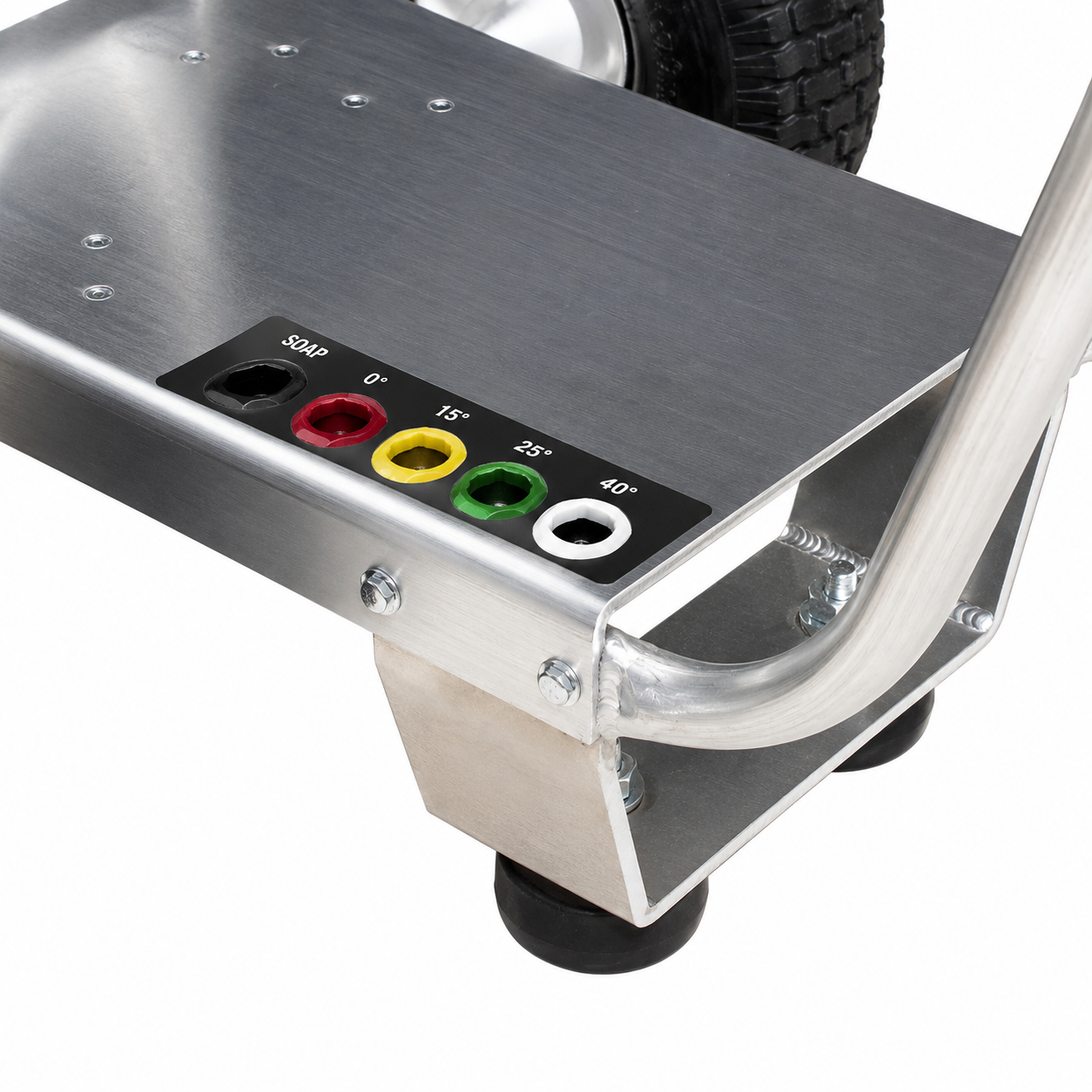 nozzle holder of the Professional Cart Frame w/ Rear Handle