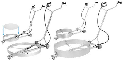 21" Undercarriage Cleaner with 5" Rim