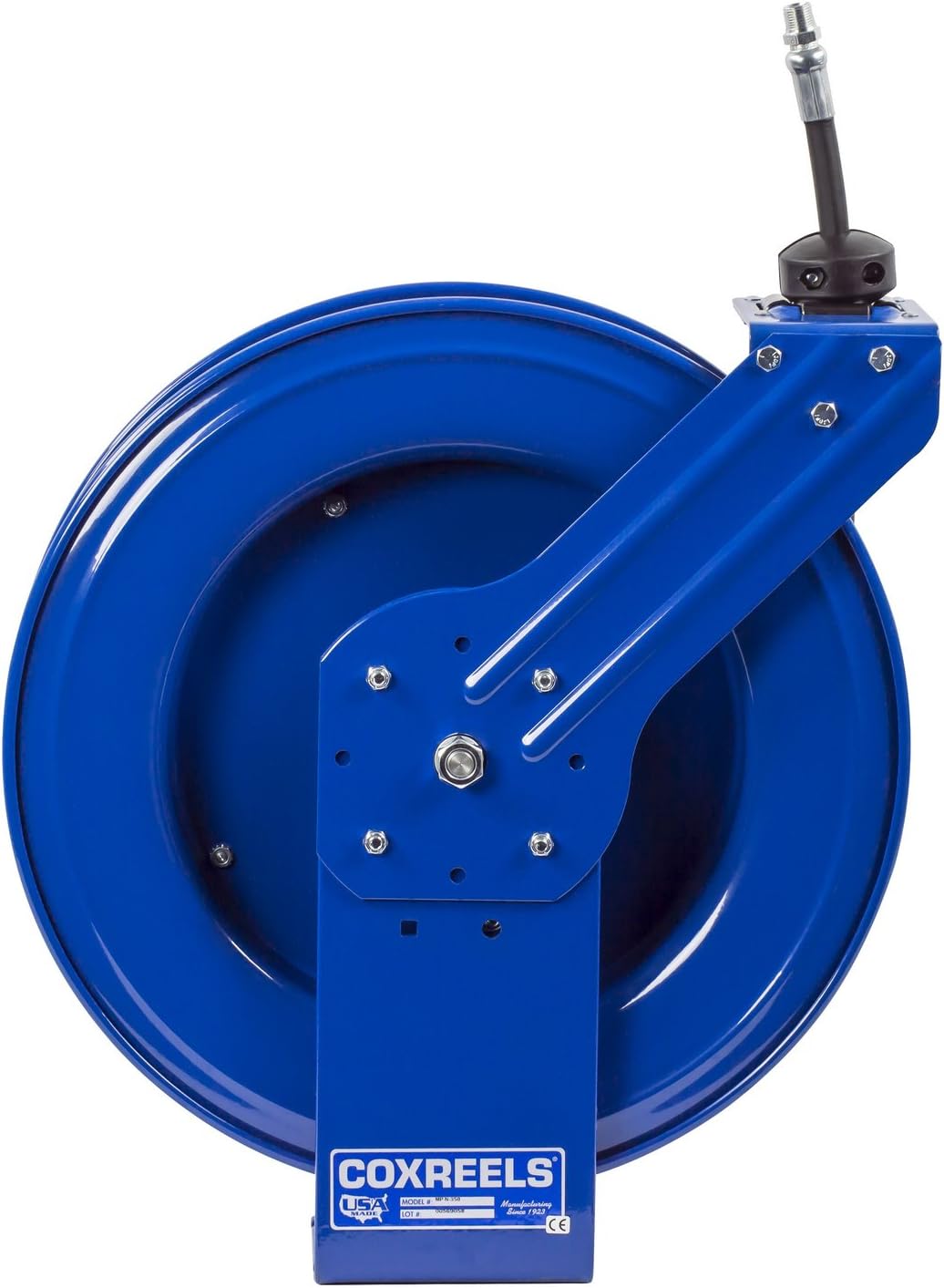 50 FT x 1/2" Spring Driven Automatic Hose Reel with Hose