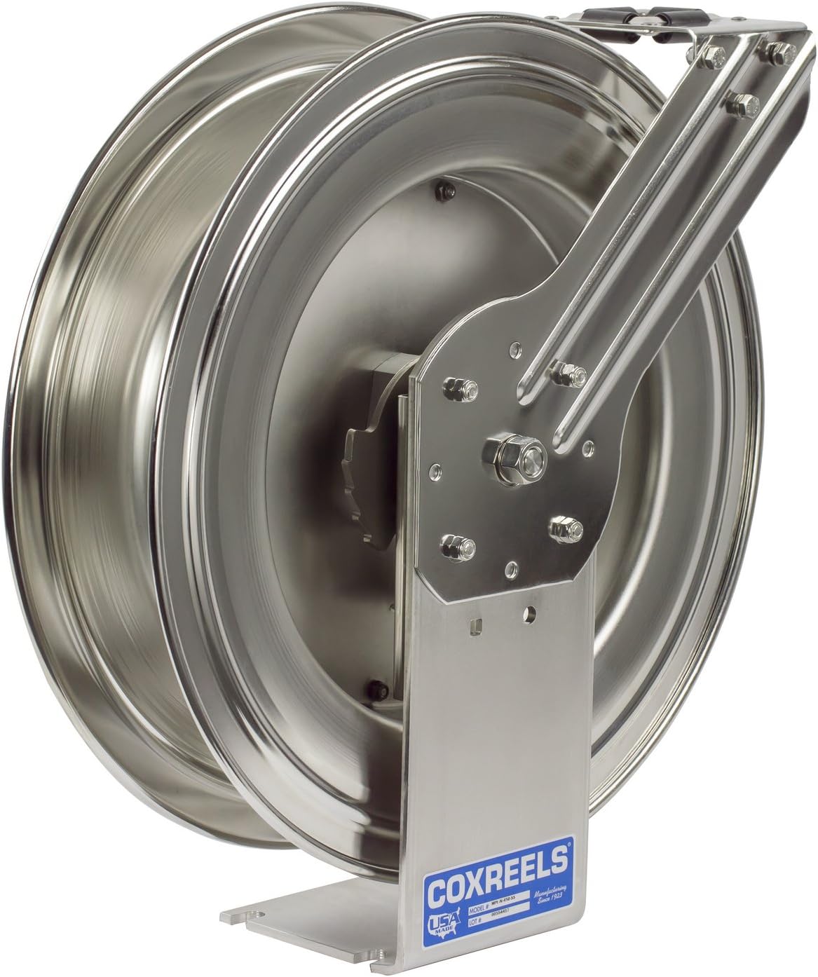 Stainless Steel Spring Driven Hose Reel