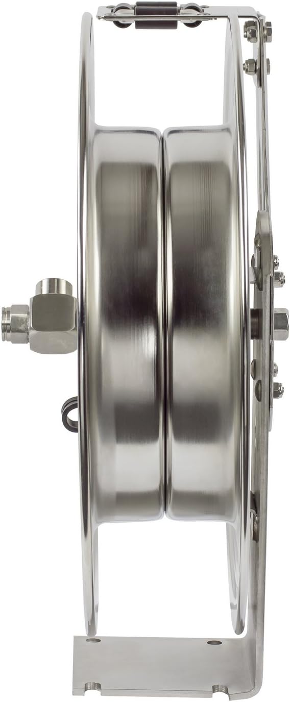 Stainless Steel Spring Driven Hose Reel