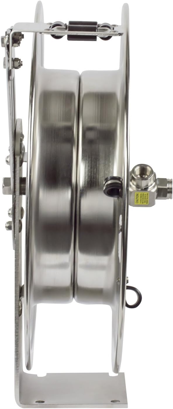Stainless Steel Spring Driven Hose Reel