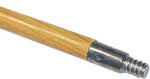 48" Wood Handle with Metal End