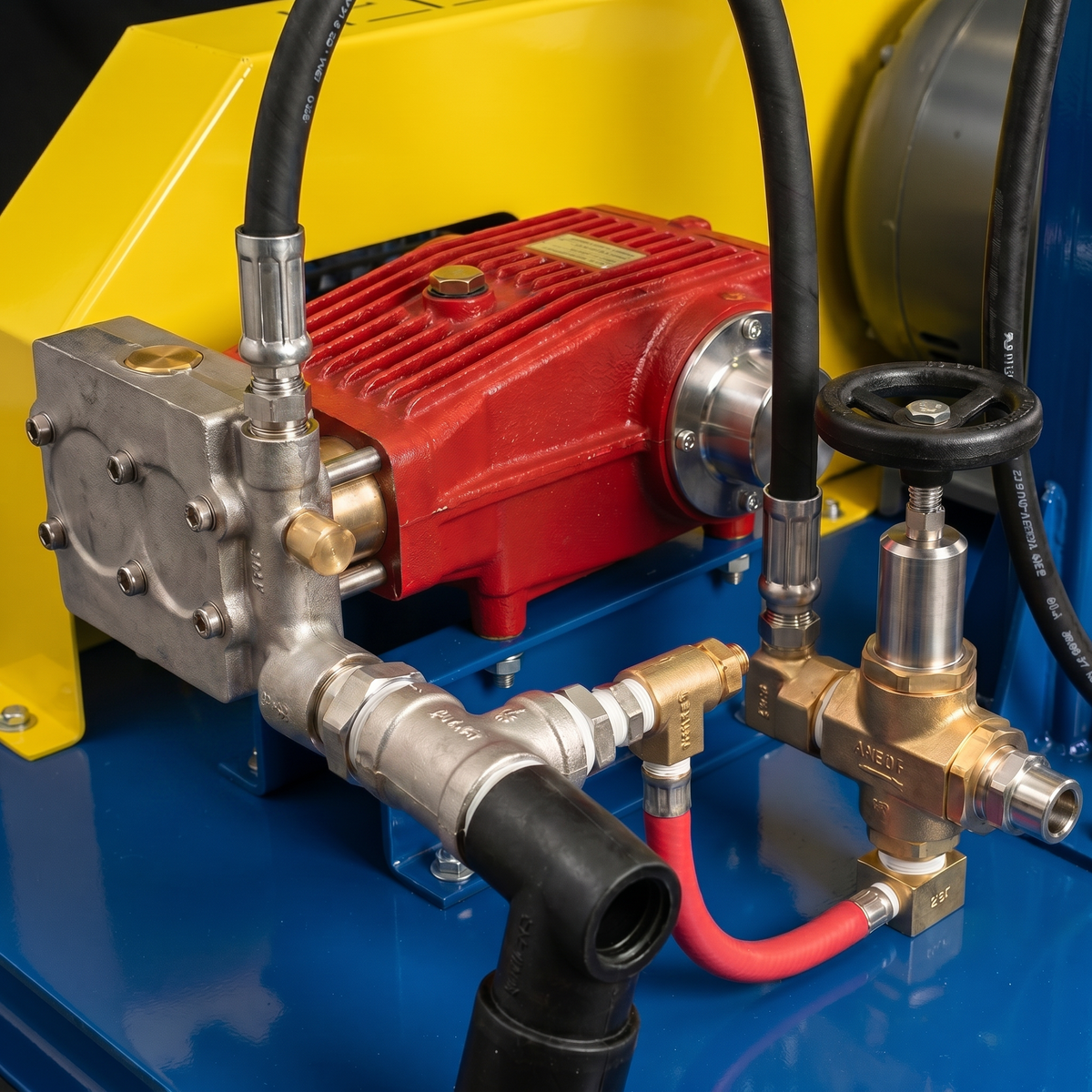 pump of the 7250 PSI Cold Water Pressure Washer