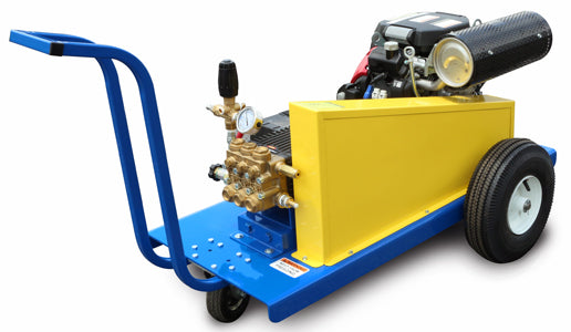3.1 GPM @ 9000 PSI Gasoline driven Cold Water Electric Start Pressure Washer