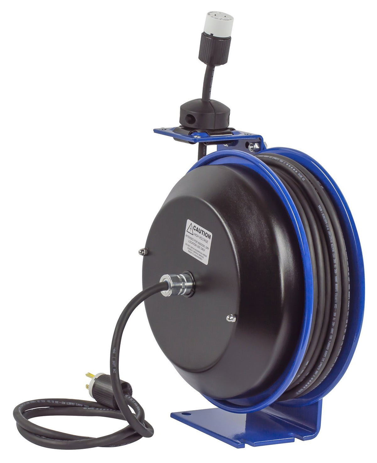 Electrical Cord Reel Single Industrial Receptacle