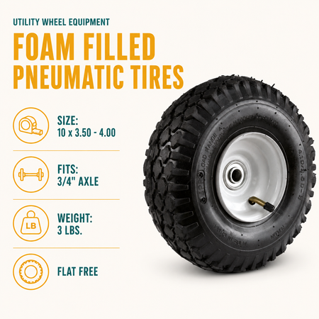 10 inch Pneumatic Tires infographic