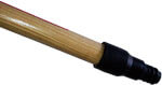 60" Wood Handle with Plastic End