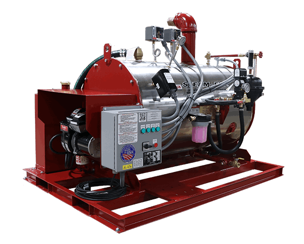 side view of Gas-Fired Steam Generator