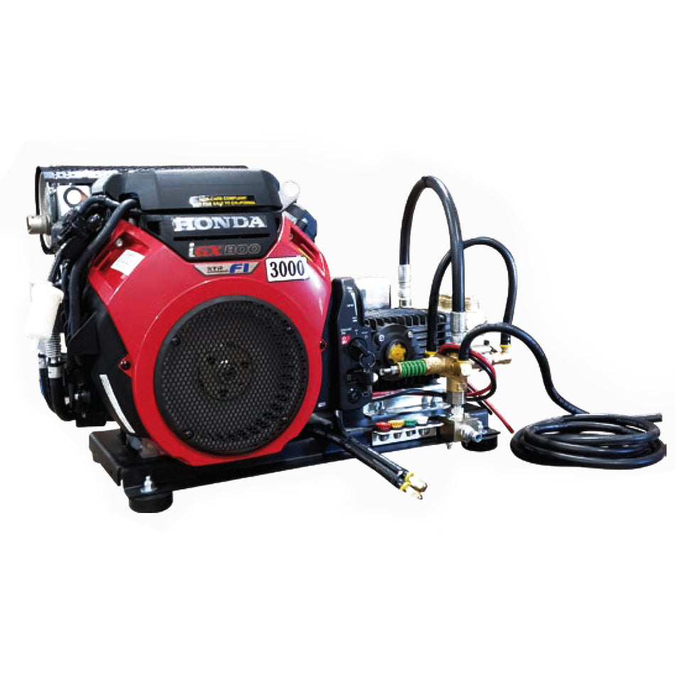 3000 PSI @ 10GPM Pro Series Cold Water Pressure Washer IGX800 Honda Engine, General Pump