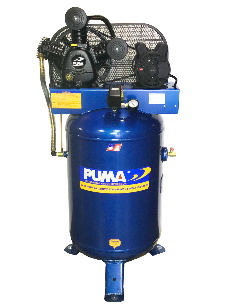 Puma 3 hp 40 gallon vertical tank 175 psi max Air Compressor