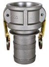 Camlock, Aluminum 4" C