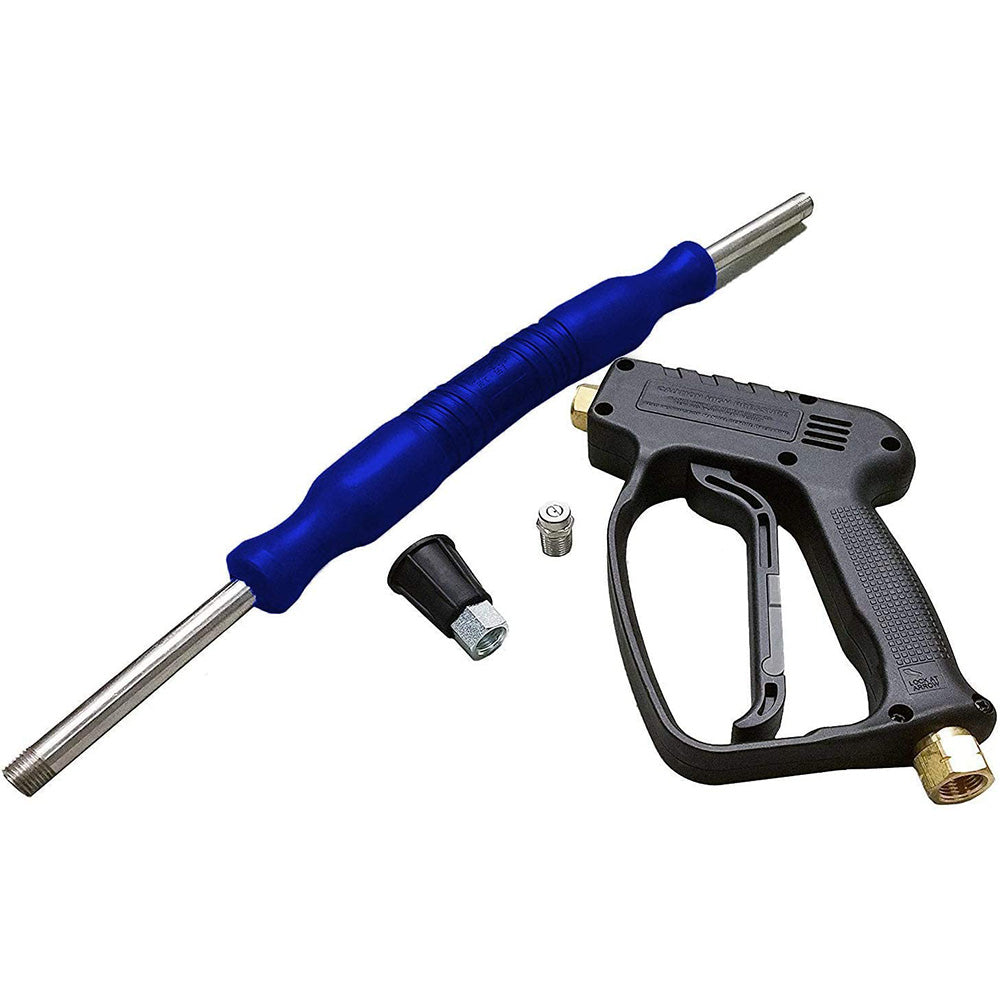 180 degree Flexible Car Wash Wand for Pressure Washer, Flexes and Returns