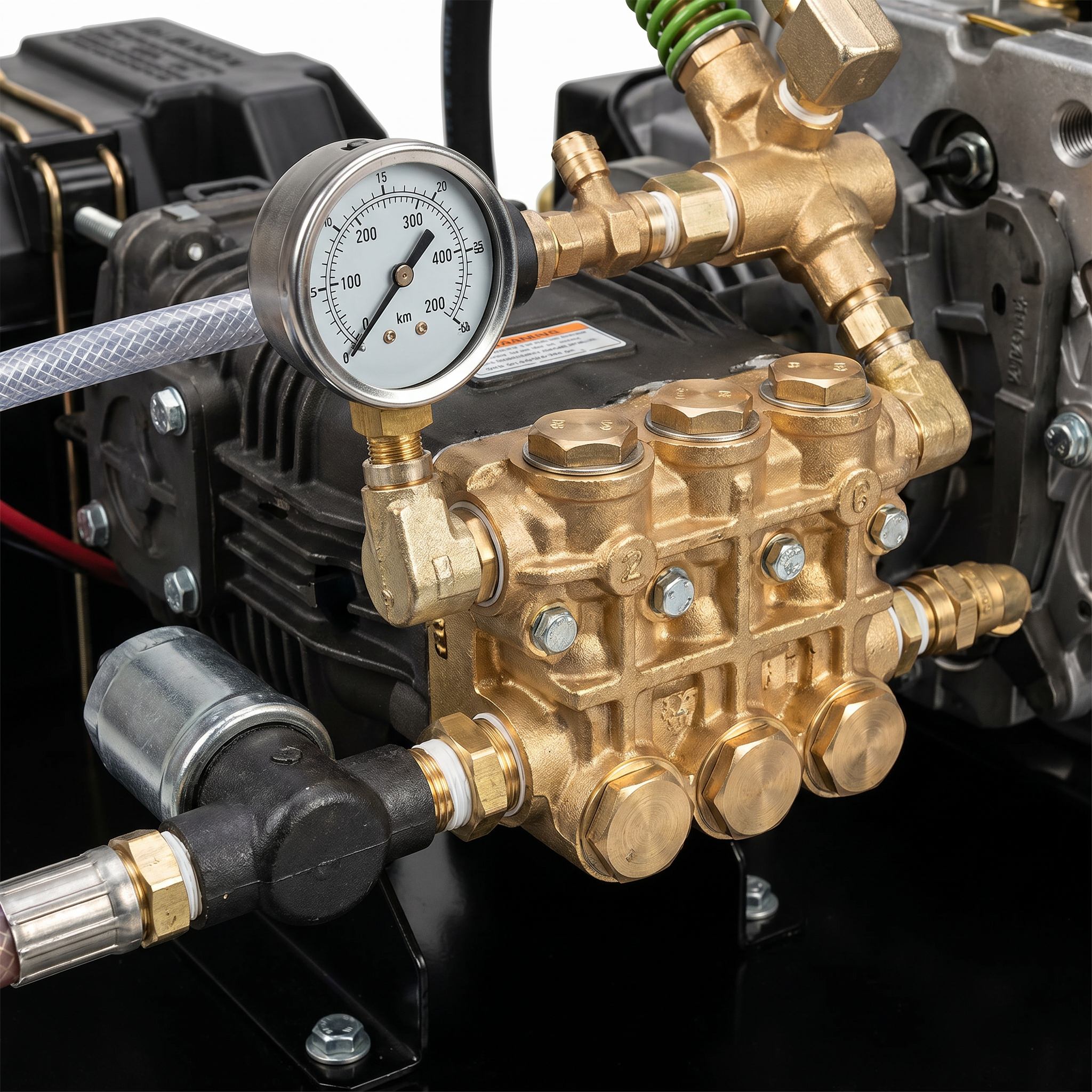 4000 PSI Diesel Skid Mount Pressure Washer