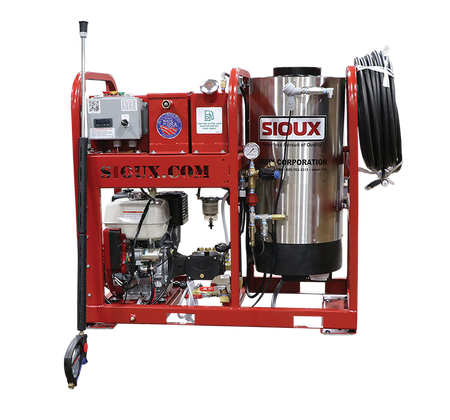 3000 PSI  @ 3.5 GPM Skid Mount Steam Cleaner/Pressure Washer 11.4 HP