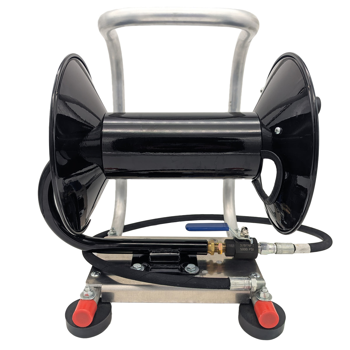 front view of Pressure Washer Hose Reel Kit