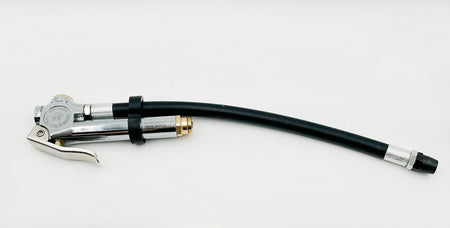 Tire Inflator with Gauge, Whip and Air Chuck