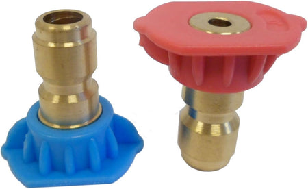 Spray Nozzle Kit for 2nd Story Cleaning, Replaces Generac 6616, SGY-PWA64, 372912, Briggs & Stratton 6177, and Karcher gas pressure washer soap nozzles, 4000 PSI Rating