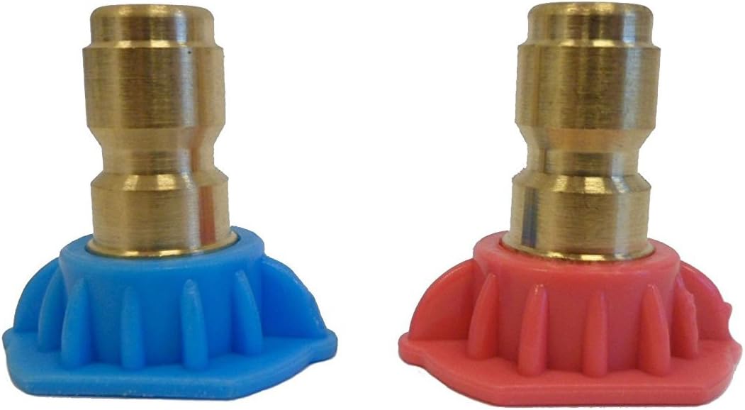 Spray Nozzle Kit for 2nd Story Cleaning, Replaces Generac 6616, SGY-PWA64, 372912, Briggs & Stratton 6177, and Karcher gas pressure washer soap nozzles, 4000 PSI Rating