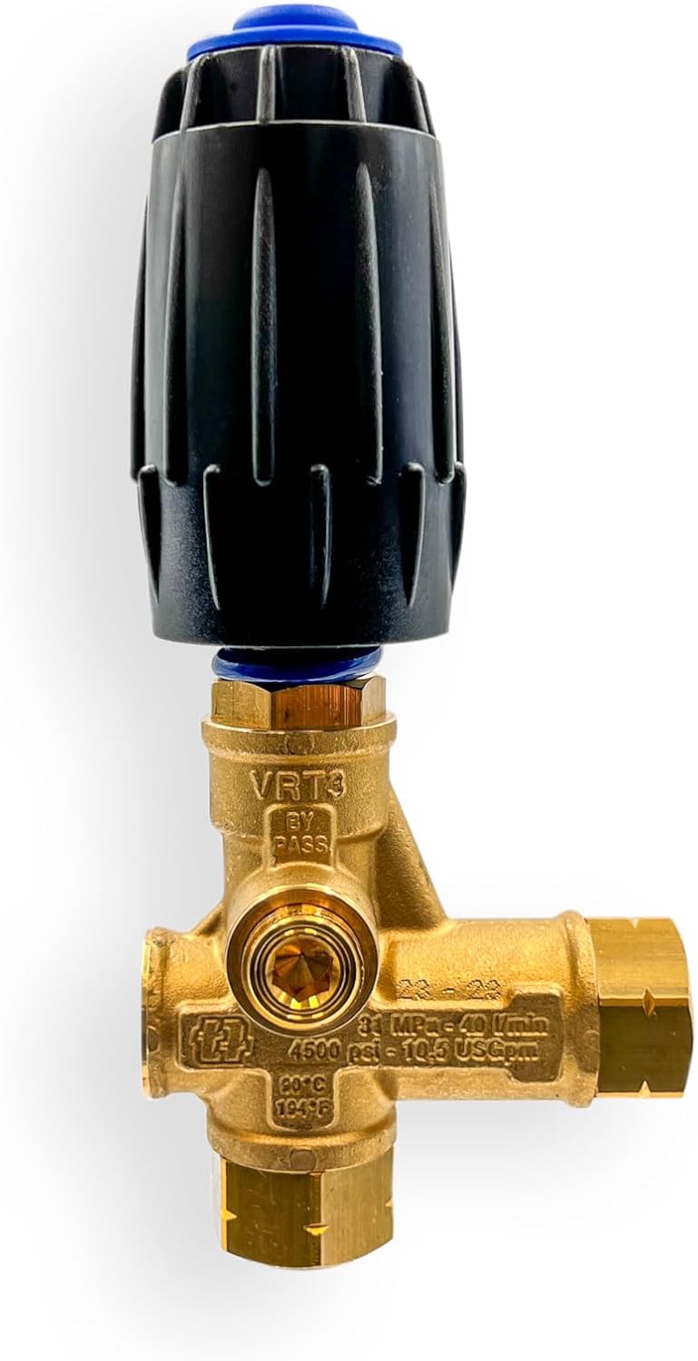 VRT3-250 Trapped Pressure Unloader Valve - Mecline- 3/8â€ Inch FNPT Bypass
