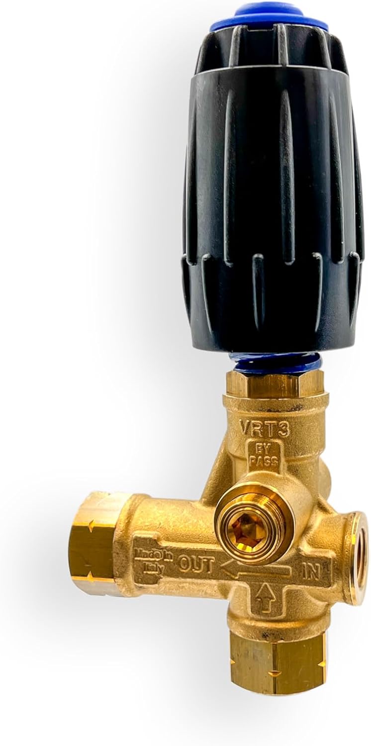 VRT3-250 Trapped Pressure Unloader Valve - Mecline- 3/8â€ Inch FNPT Bypass