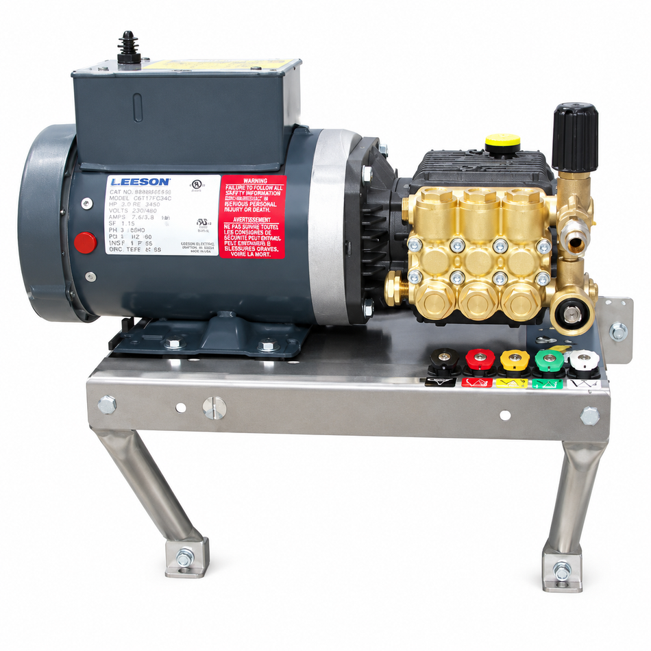 1500 PSI Pressure Washer Wall Mounted, 115V, 1 Phase