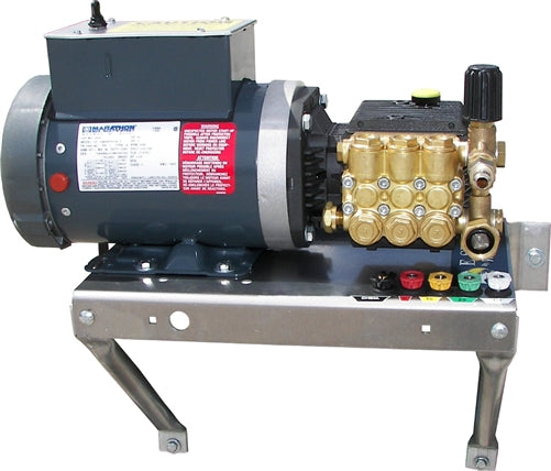 Eagle Series Wall Mount Electric Pressure Washer 1500 PSI 3 GPM 3HP 230 V/ 12 amp/ 1 Voltage 140 deg F