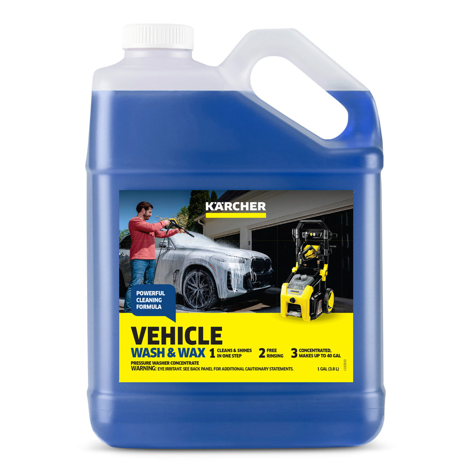 Vehicle Wash & Wax Pressure Washer Detergent, 1 Gallon